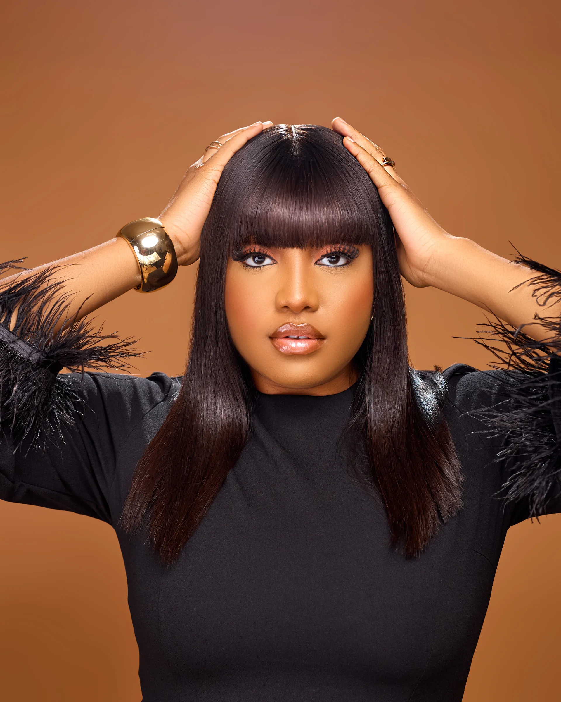 FRINGE BONE STRAIGHT WIG