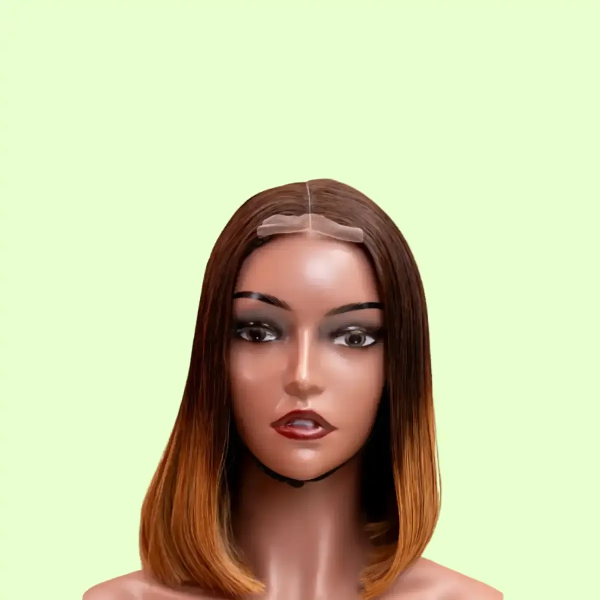 REMY BONE STRAIGHT WIG - OMBRE BLONDE