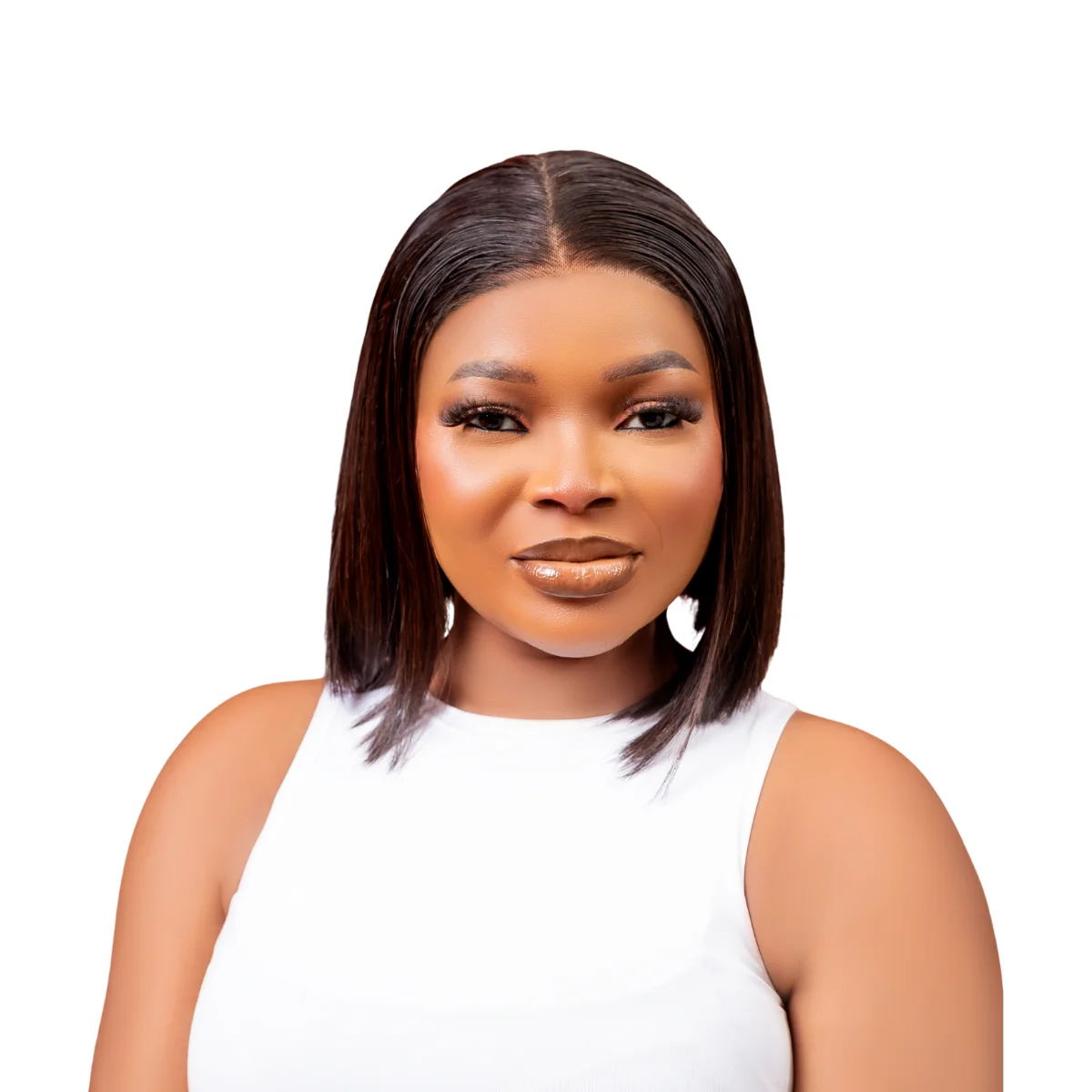 MILAN LUXURY MIRROR STRAIGHT RAW DONOR (5X5) - NATURAL COLOUR