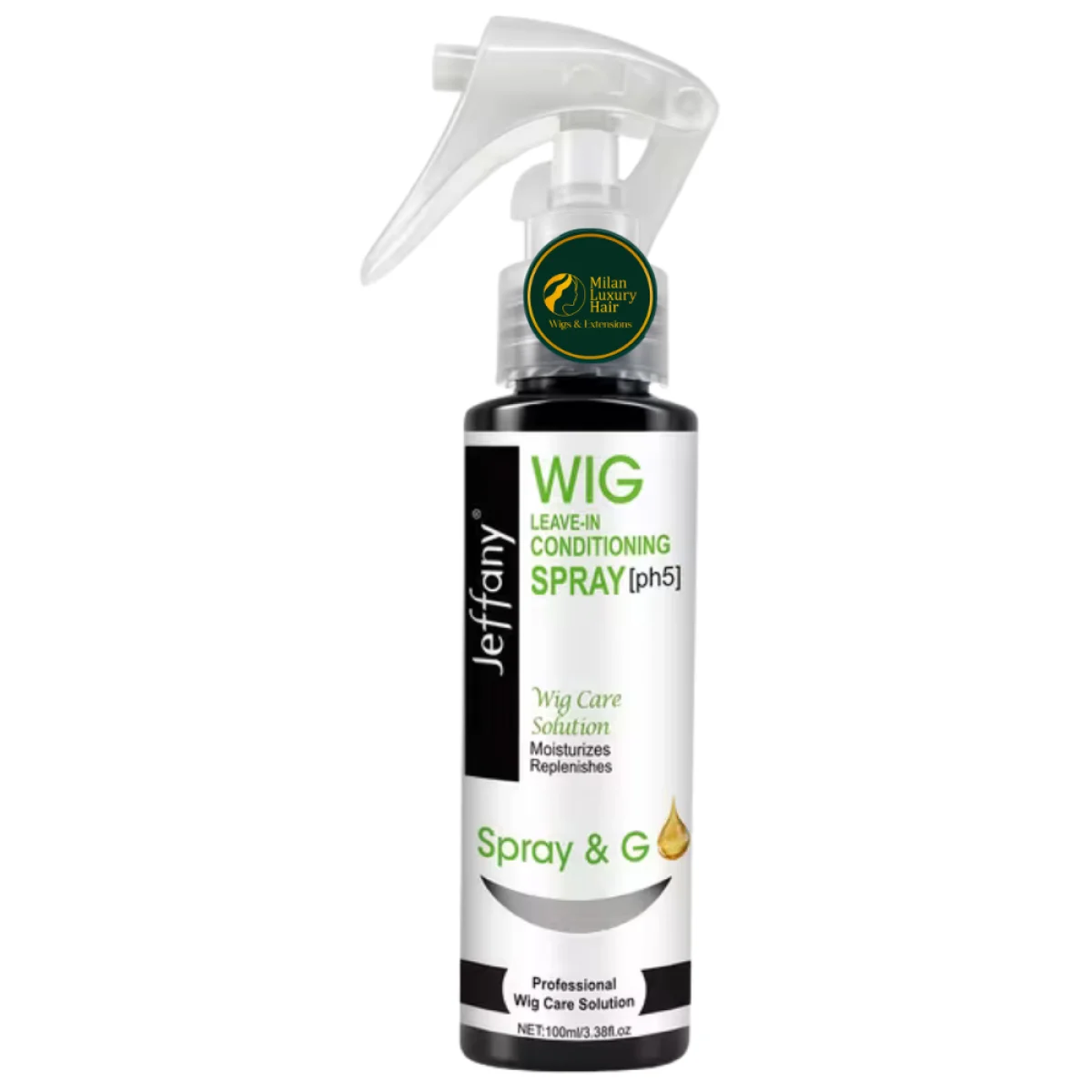 Wig Leave-In Conditioner SpraY Castor Seed Oil
